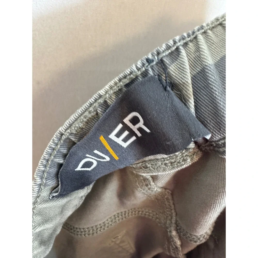 DU/ER L2X‎ Slim Fit Camo Joggers Mens 34x29 Green Brown Camouflage Pants